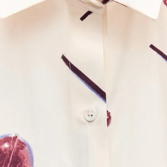 ZARA SS24 PRINTED POPLIN SHIRTDRESS ZW COLLECTION 3089/144 019/320 - Picture 8 of 11